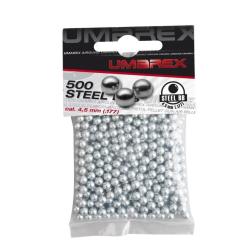 Billes Umarex bb steel 4.5 MM 0.35G X500 en sachet
