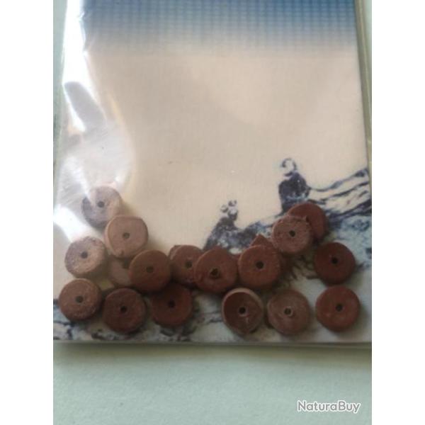 20 rondelle caoutchouc diam 6 mm peper peche coup water queen