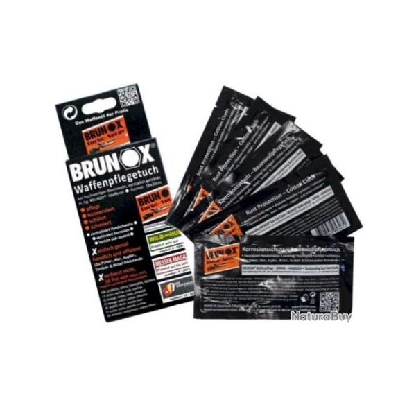 Lingettes d'huile BRUNOX turbo-spray