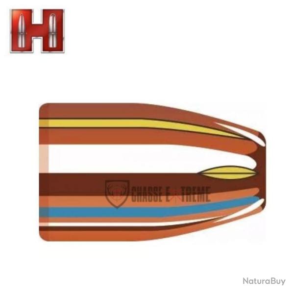 100 Ogives HORNADY cal 9mm 124Gr Xtp