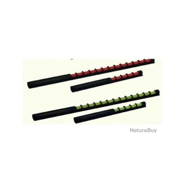 Guidon Grain d'orge Ruby 120mm ORANGE