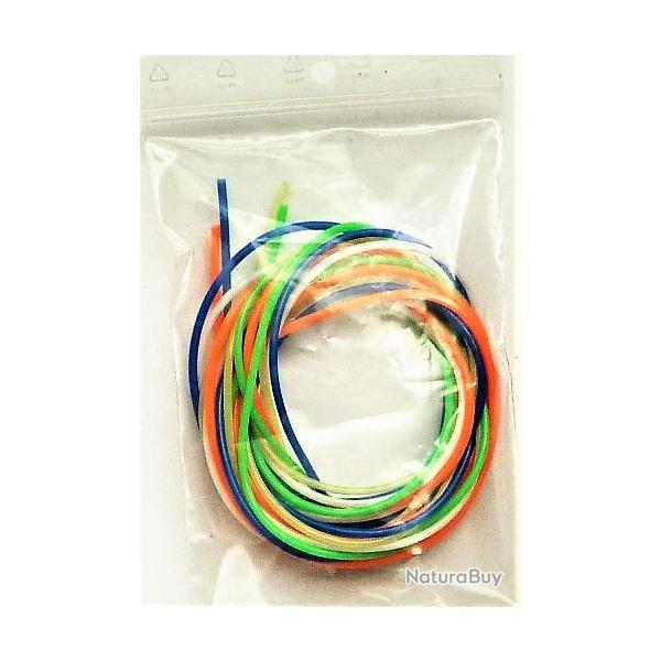 Gaine plastique souple pour quilles flotteurs ou autres usages. 5X1 m�tre. 5 couleurs diff�rentes
