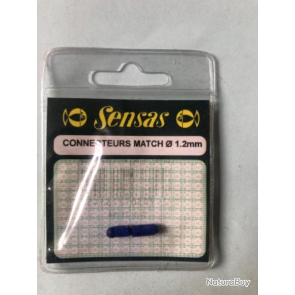 1 connecteur �lastique match 1,2 mm peche coup Sensas