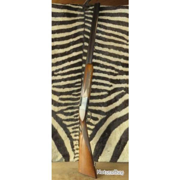 Fusil superpos DACTU cal.12/70 canons 71 cm 1/4 3/4 crosse Anglaise, bascule jaspe