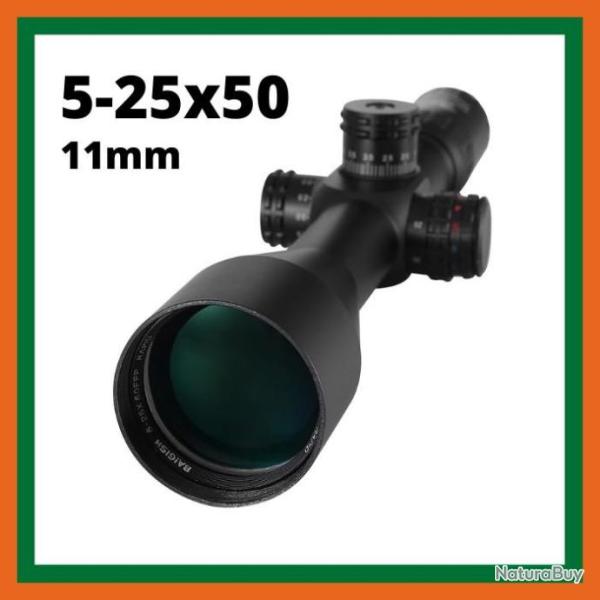 Lunette de vise 5-25x50 11mm - Livraison rapide