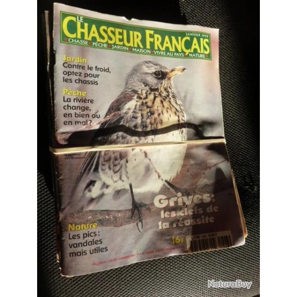 ann�e compl�te du CHASSEUR FRANCAIS 1999