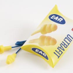 Bouchons ultrafit + Cordon - 1 paire.