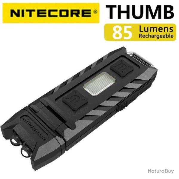 Lampe NITECORE THUMB 85 lumens -  Forte luminosit� dans le creux de votre main!