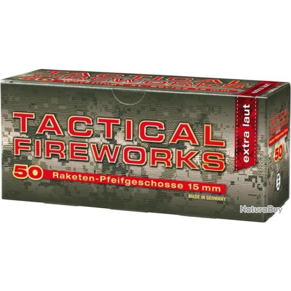 50 FUSEES SIFFLANTES cal.15mm par 150