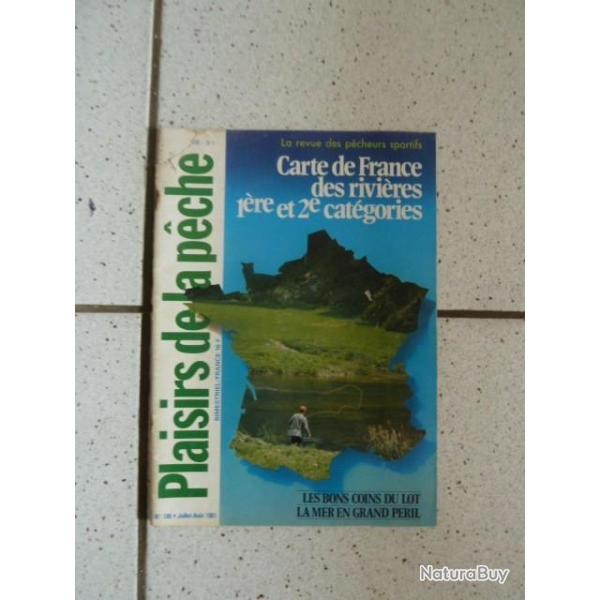 LIVRE DE PECHE / 4 PLAISIRS DE LA PECHE 1981