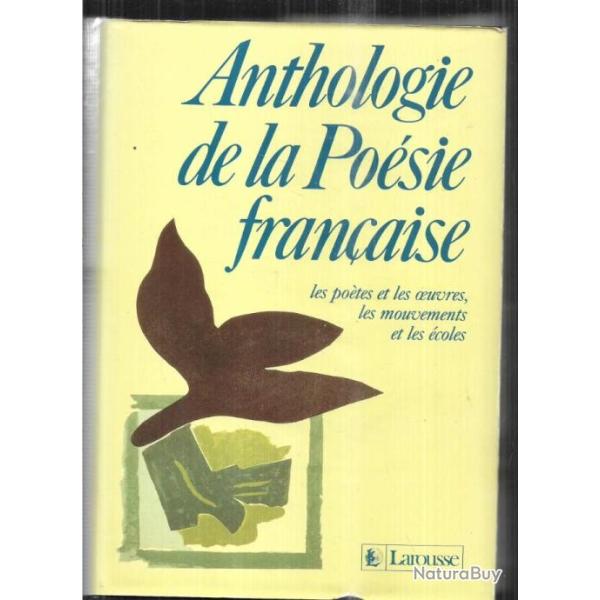 anthologie de la po�sie fran�aise larousse jean orizet serge baudiffier