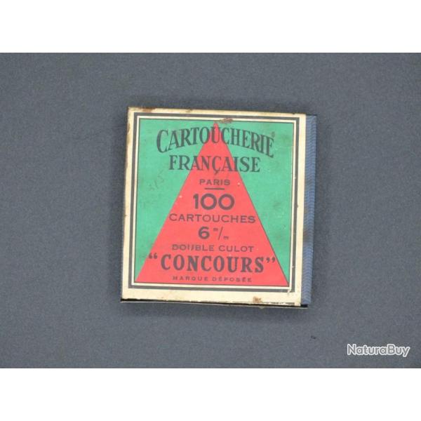 Boite de cartouches vide Cartoucherie franaise 6mm