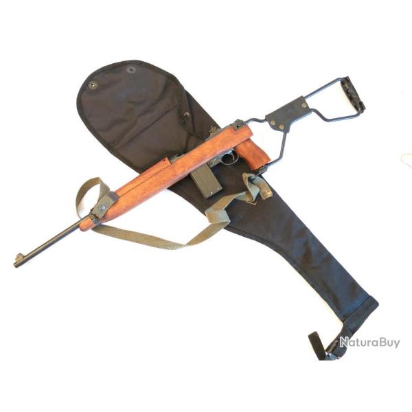 Housse cordura noire pour carabine USM1 parachutiste Ref J5