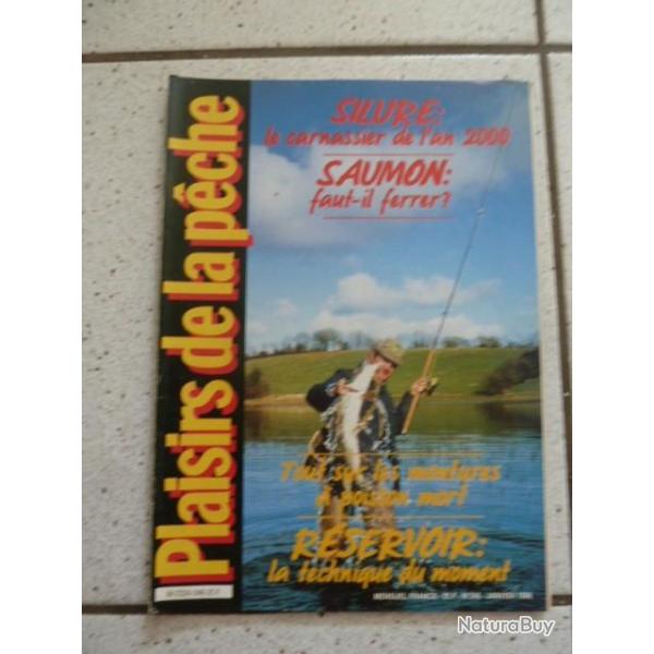 LIVRES DE PECHE : 6 N� de "PLAISIRS DE LA PECHE  " 1986