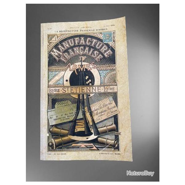R��dition Catalogue MANUFACTURE FRANCAISE D'ARMES 1884 (franco de port)