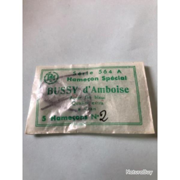 5 Hame�on n 2  � cran 564 A forg� bleu renvers�  simple peche truite Bussy pochette collection