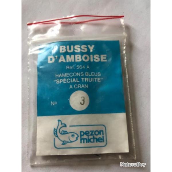 10 Hame�on n 3  � cran 564 A forg� bleu renvers�  peche truite Bussy pezon et Michel collection