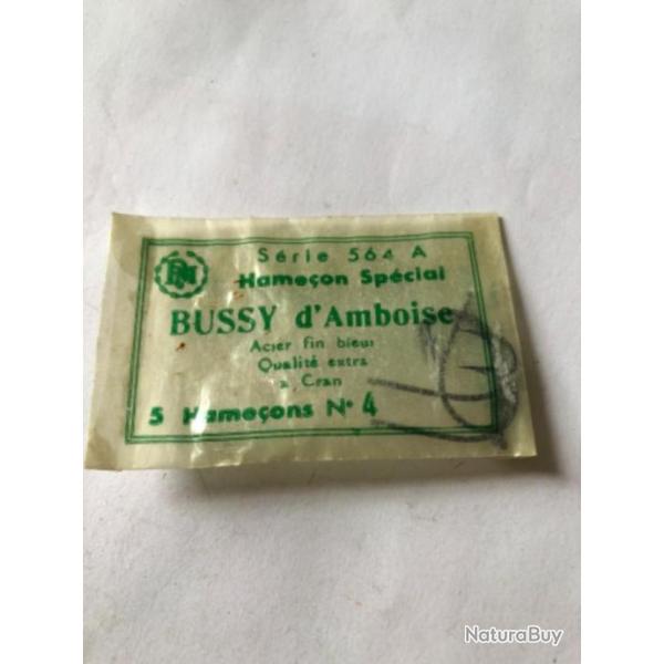 5 Hame�on n 4 � cran 564 A forg� bleu renvers�  simple peche truite Bussy pochette collection