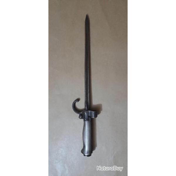 Baionnette lebel raccourci en cycliste, avec quillon