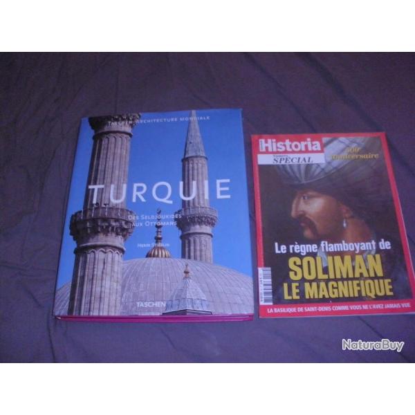 TURQUIE  des Seldjoukides aux ottomans + un historia sp�cial  SOLIMAN LE MAGNIFIQUE
