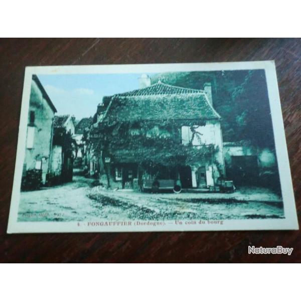 CP  Dpt  24  FONGAUFFIER  UN COIN DU BOURG