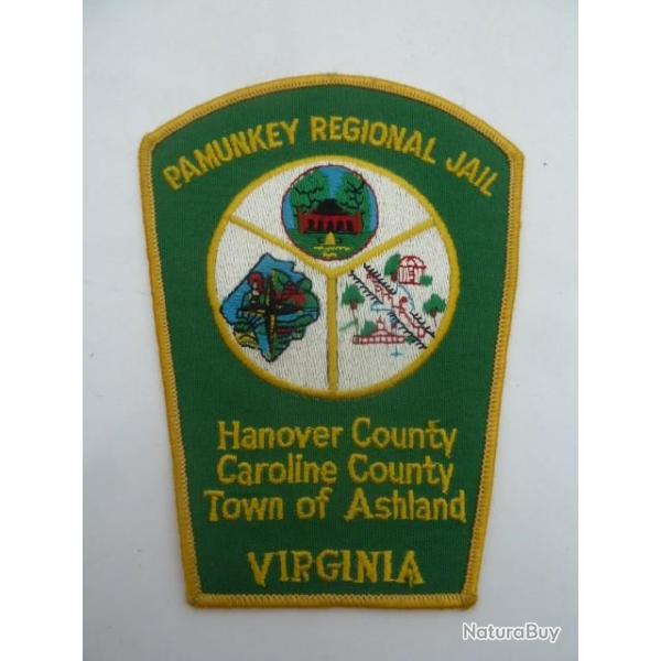 INSIGNE TISSU  US PAMUNKEY REGIONAL JAIL