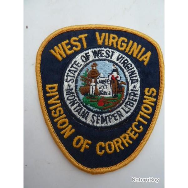 INSIGNE TISSU WEST VIRGINIA