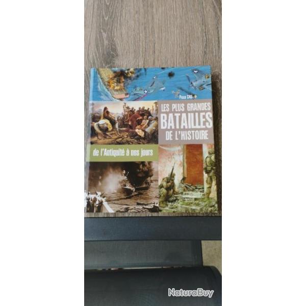 Livre "Les plus grandes Batailles"