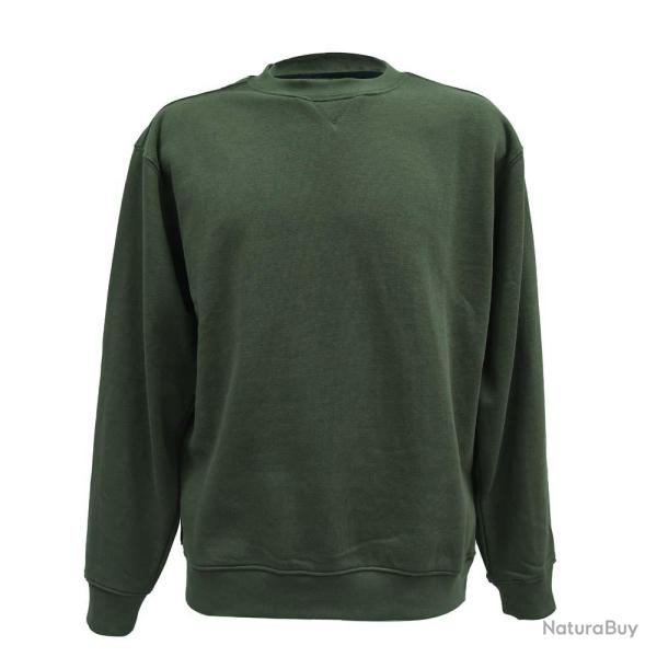 Sweat col rond kaki Taille 3