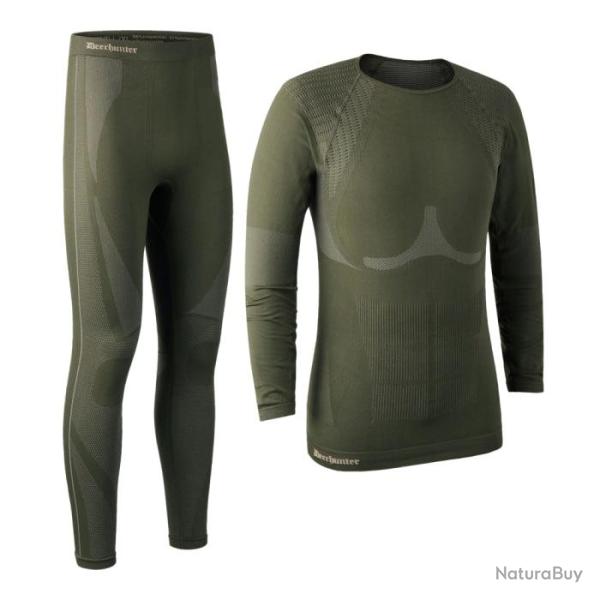 Ensemble de sous-v�tements pour Homme DeerHunter Vert / M/L - Vert / M/L