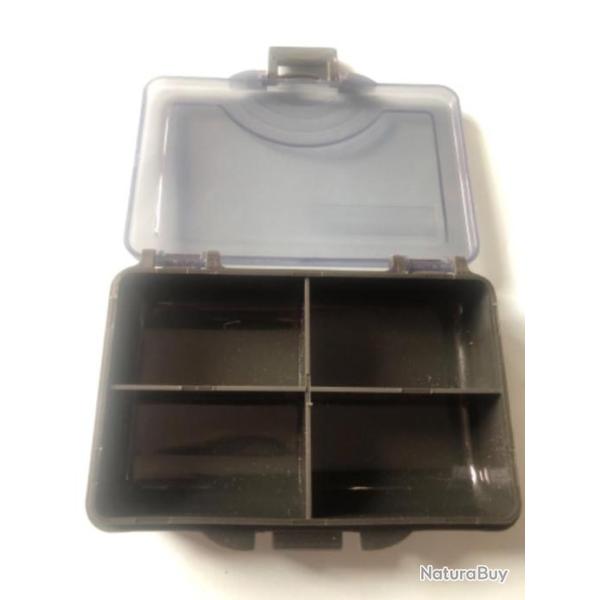 1 bote de rangement 4 cases 10,5 cm x 6,50 cm pche coup Carplinq