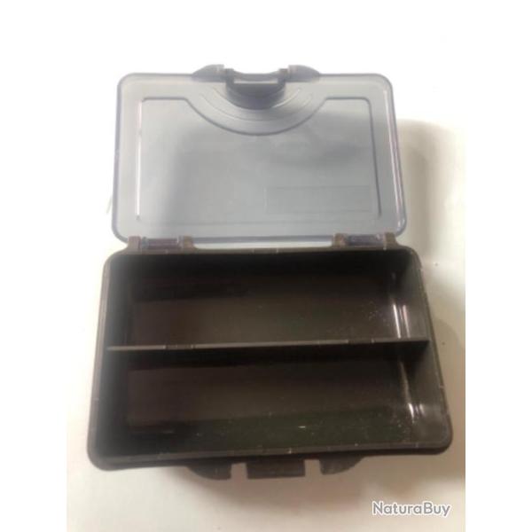 1 bo�te de rangement 2 cases 10,5 cm x 6,50 cm p�che carnassier Carplinq