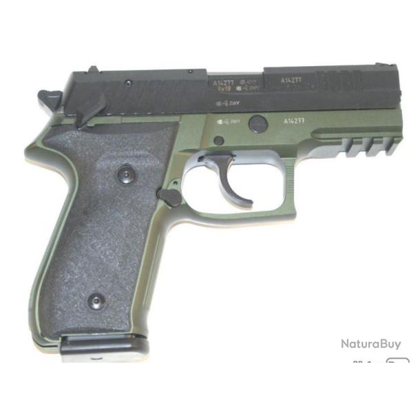 Pistolet Arex zero 1 cp compact vert olive chargeur 1 coups