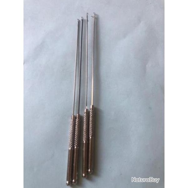 4 aiguille � chas 17 cm p�che carpe CARPLINQ