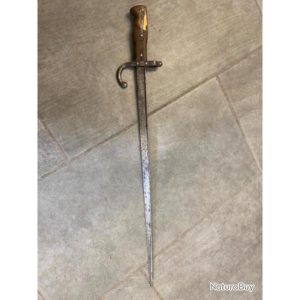 Ba�onnette pour fusil fran�ais gras