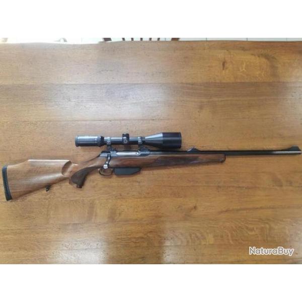 Sauer 202 Acier 375HH + Schmidt&Bender 2.5-10x56 - Jamais chasser ni voyager - Etat neuf