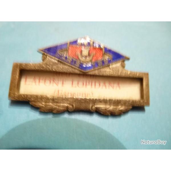 + INSIGNE LAFONT LOPIDANA ESPAGNE