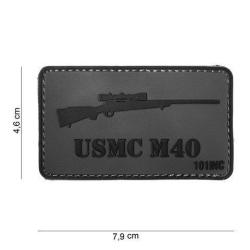 Patch 3D PVC Sniper USMC M40 (101 Inc)