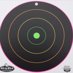 Cible Dirty Birds multicolores - Birchwood Casey - 10 / 30