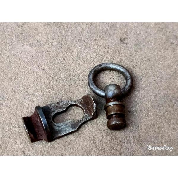 anneau de calotte pour revolver d'ordonnance 1892 St Etienne .