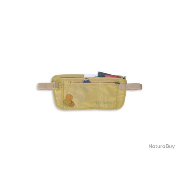 SKIN MONEYBELT INT - BANANE PLATE TATONKA POUR DOCUMENTS ET ARGENT - 2 POCHES - NATURAL