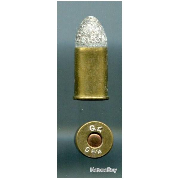 9 mm revolver percussion centrale - Fabrication SFM - marquage : G* 9M/M