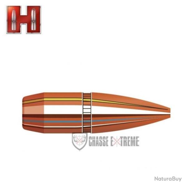 100 Ogives HORNADY cal  6.8 mm 110Gr V-Max Wc