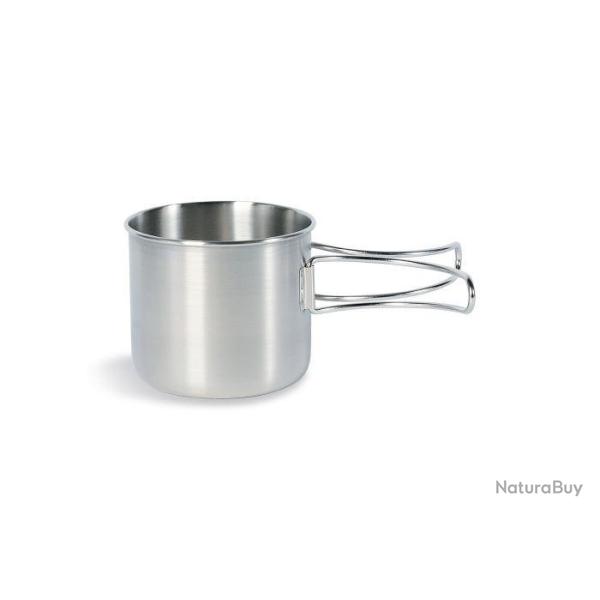 HANDLE MUG - TASSE GRADU�E AVEC POIGN�E PLIANTE TATONKA - 500ML - ACIER INOX