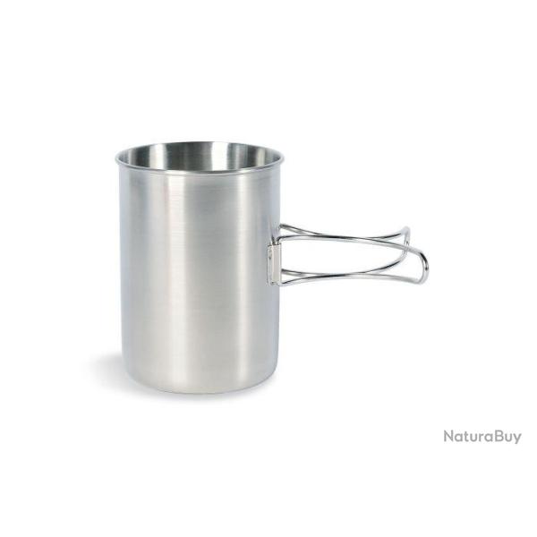HANDLE MUG - TASSE GRADU�E AVEC POIGN�E PLIANTE TATONKA - 850ML - ACIER INOX