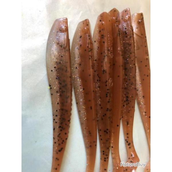 6 q paddler 12 cm 8 gr sand goby  Manns Leurre souple p�che mer quantum