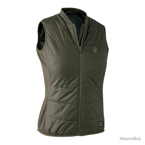 Gilet Chauffant Femme Deerhunter Heat Inner Kaki