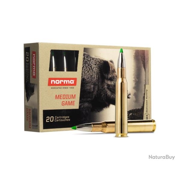 Munitions NORMA calibre 30-06 Ecostrike 150gr - 9.7g x20