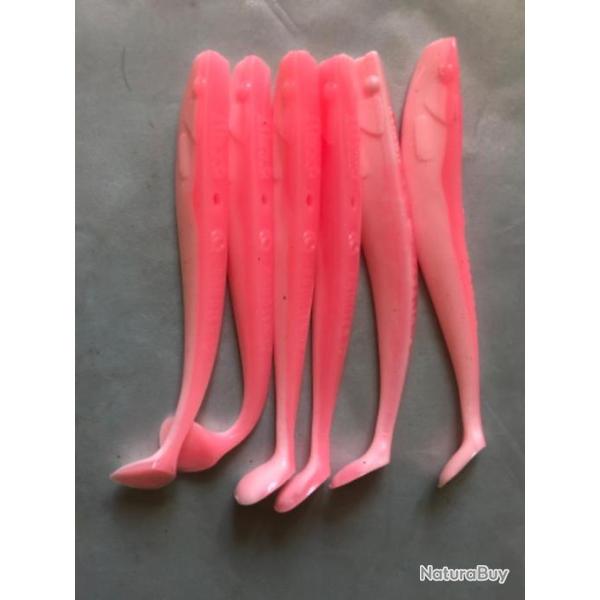 6 q paddler 12 cm 8 gr bubble gum Manns Leurre souple p�che carnassier quantum