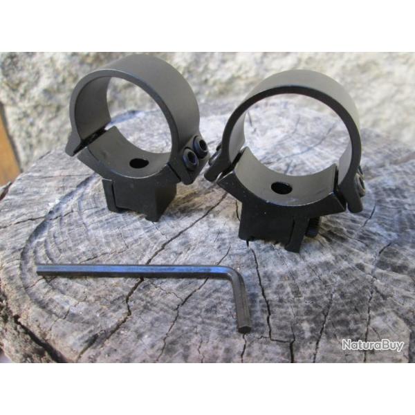 anneaux de montage 30mm pour rail de 11 curve (a7)